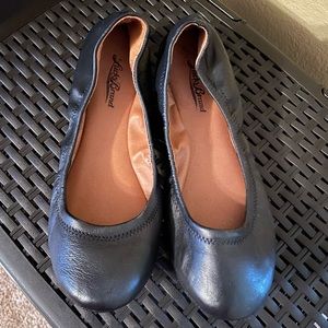 Lucky Brand black ballet flats. Size 8